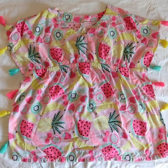 Cat & Jack Other - Cat & Jack Colorful Tassel Swim Coverup - 4/5